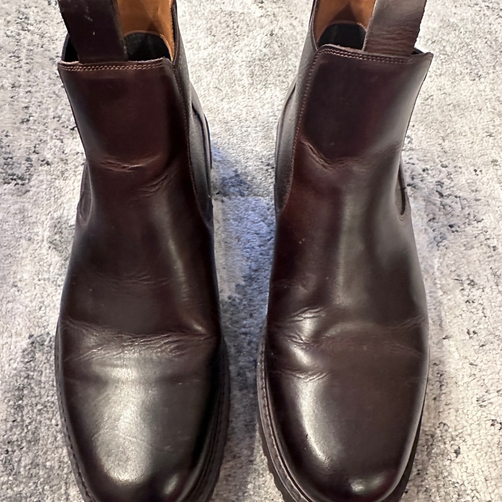 Beckett Simonon Dark Brown Leather Boots